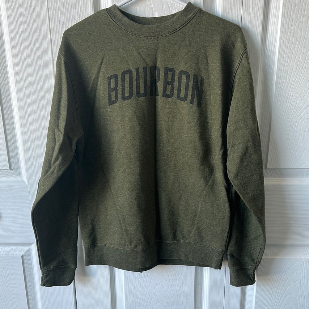Olive Green Crewneck Sweater